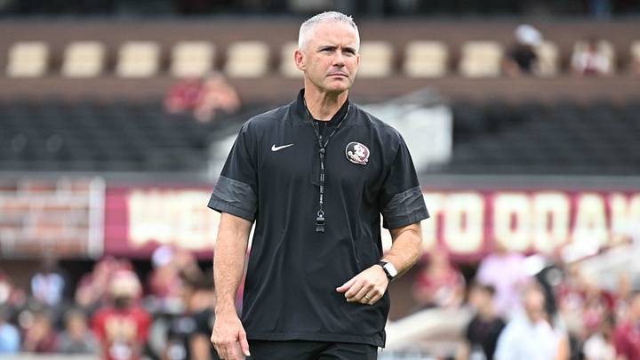 Florida State head coach Mike Norvell Florida State head coach Mike Norvell