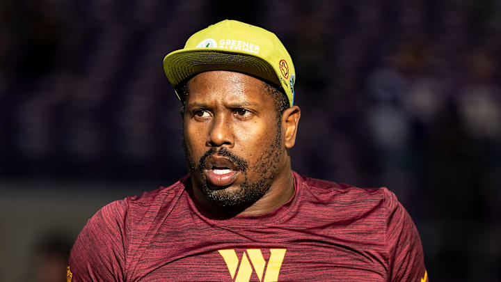 Washington Commanders outside linebacker Von Miller Washington Commanders outside linebacker Von Miller