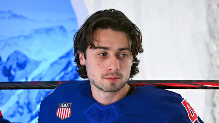 USA Hockey player QUINN HUGHES