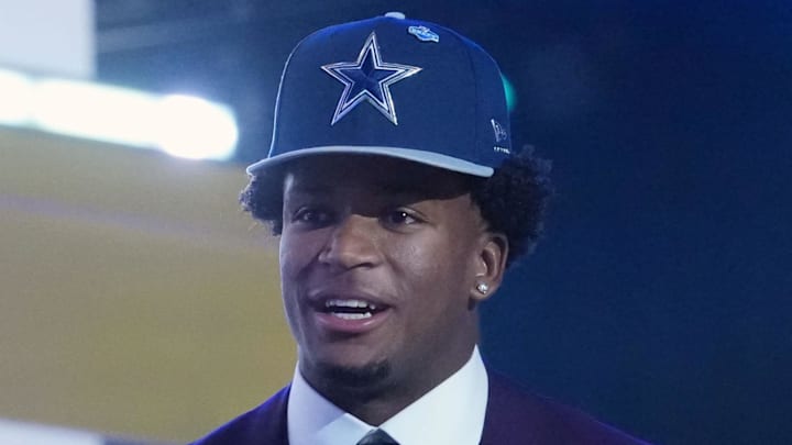 Dallas Cowboys defensive back Caleb Downs 