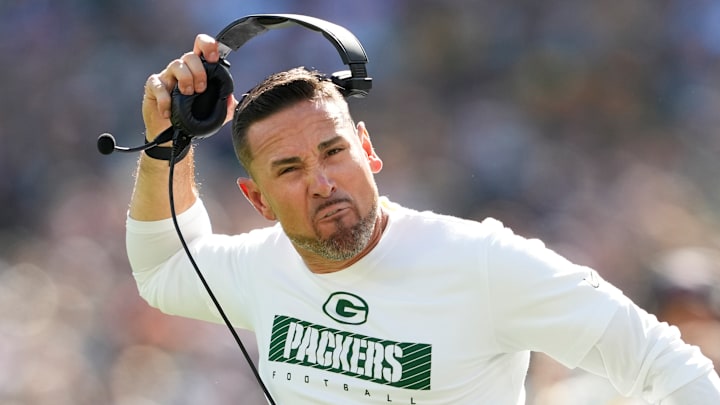Green Bay Packers head coach Matt LeFleur