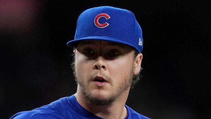 Mar 27, 2025; Phoenix, Arizona, USA; Chicago Cubs pitcher Justin Steele (35) pitches against the Arizona Diamondbacks during the first inning at Chase Field. Mandatory Credit: Joe Camporeale-Imagn Images Mar 27, 2025; Phoenix, Arizona, USA; Chicago Cubs pitcher Justin Steele (35) pitches against the Arizona Diamondbacks during the first inning at Chase Field. Mandatory Credit: Joe Camporeale-Imagn Images