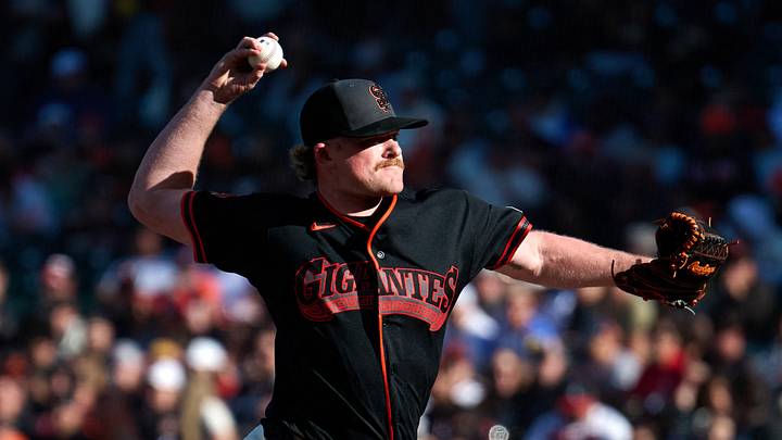 San Francisco Giants starting pitcher Logan Webb San Francisco Giants starting pitcher Logan Webb