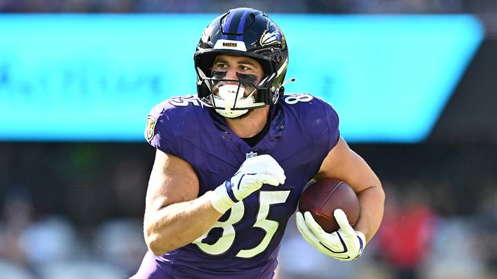 Baltimore Ravens tight end Josh Cuevas Baltimore Ravens tight end Josh Cuevas