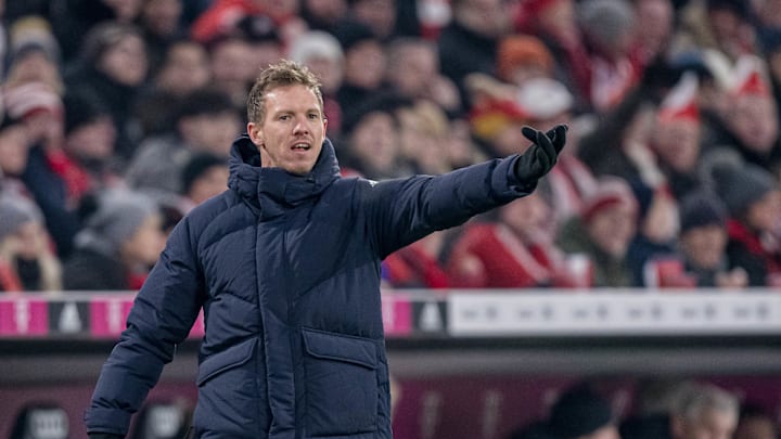 Muss im Topspiel auf Leon Goretzka verzichten: Julian Nagelsmann