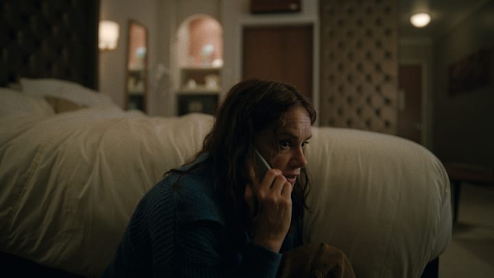 Ruth Wilson as Sarah Trafford in Down Cemetery Road season 1 episode 5 Ruth Wilson as Sarah Trafford in Down Cemetery Road season 1 episode 5