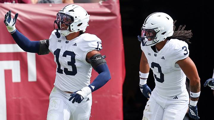 Penn State Nittany Lions linebacker Tony Rojas (13) Penn State Nittany Lions linebacker Tony Rojas (13)
