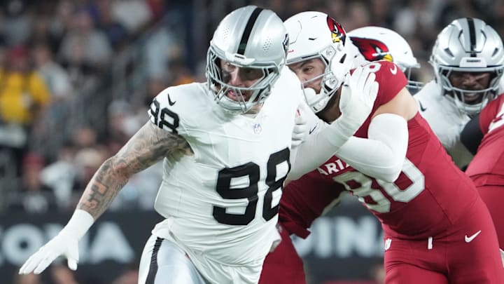 Raiders DE Maxx Crosby and his defensive teammates have a plus matchup against the Titans in Week 6.
