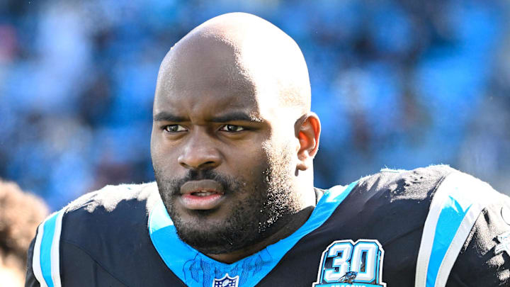 Carolina Panthers offensive tackle Taylor Moton