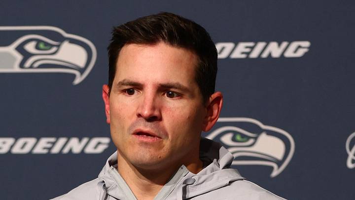 Seattle Seahawks head coach Mike MacDonald