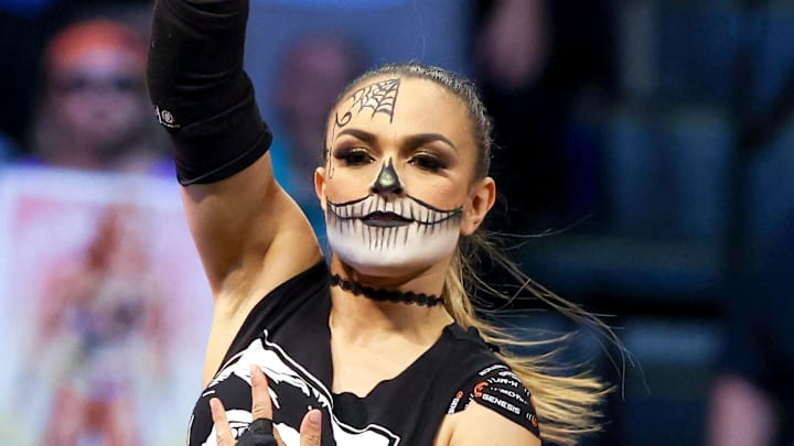 Thunder Rosa on AEW Collision Thunder Rosa on AEW Collision