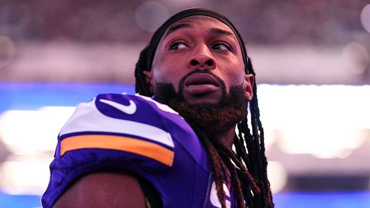 Minnesota Vikings running back Aaron Jones Minnesota Vikings running back Aaron Jones