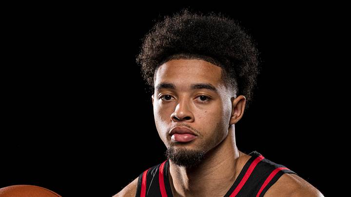 Atlanta Hawks guard Seth Lundy photographed during Hawks Media Day. Atlanta Hawks guard Seth Lundy photographed during Hawks Media Day.
