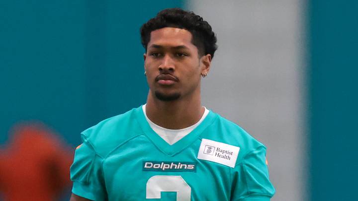 Miami Dolphins cornerback Chris Johnson Miami Dolphins cornerback Chris Johnson