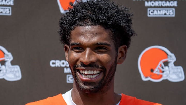 Cleveland Browns quarterback Shedeur Sanders