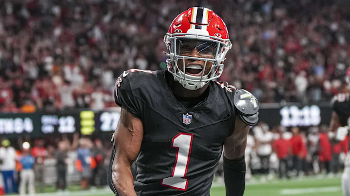 Atlanta Falcons wide receiver Darnell Mooney 