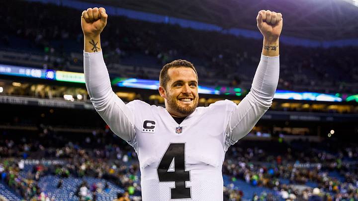 Former Las Vegas Raiders QB Derek Carr Former Las Vegas Raiders QB Derek Carr