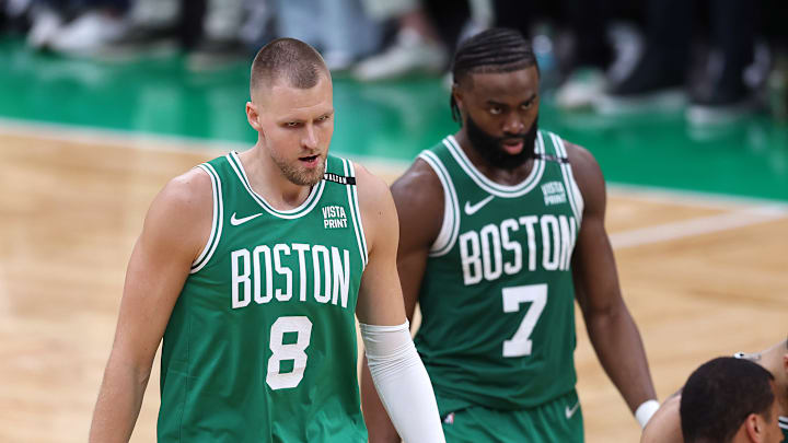 Boston Celtics, Kristaps Porzingis, Jaylen Brown, Celtics injury report, Jaylen Brown injury