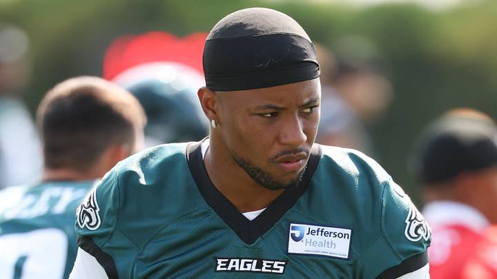 Philadelphia Eagles running back Saquon Barkley