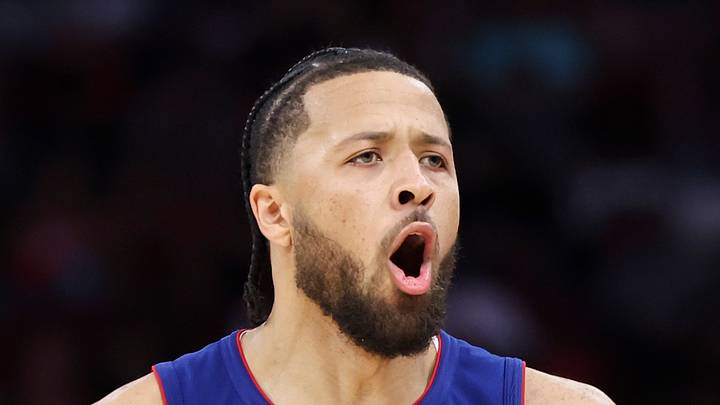 Oct 24, 2025; Houston, Texas, USA; Detroit Pistons guard Cade Cunningham (2) reacts after scoring a basket during the fourth quarter against the Houston Rockets at Toyota Center. Mandatory Credit: Troy Taormina-Imagn Images Oct 24, 2025; Houston, Texas, USA; Detroit Pistons guard Cade Cunningham (2) reacts after scoring a basket during the fourth quarter against the Houston Rockets at Toyota Center. Mandatory Credit: Troy Taormina-Imagn Images