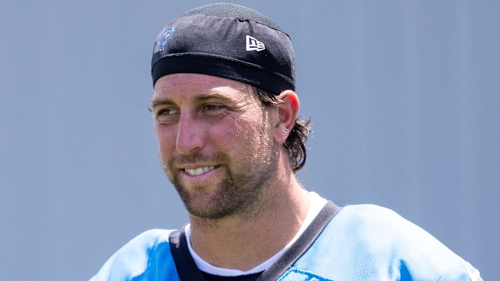 Carolina Panthers wide receiver Adam Thielen 