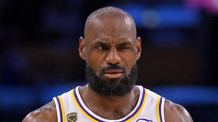 May 9, 2026; Los Angeles, California, USA; Los Angeles Lakers forward LeBron James (23) reacts after a foul in game three of the second round of the 2026 NBA Playoffs against the Oklahoma City Thunder at Crypto.com Arena. Mandatory Credit: Jayne Kamin-Oncea-Imagn Images May 9, 2026; Los Angeles, California, USA; Los Angeles Lakers forward LeBron James (23) reacts after a foul in game three of the second round of the 2026 NBA Playoffs against the Oklahoma City Thunder at Crypto.com Arena. Mandatory Credit: Jayne Kamin-Oncea-Imagn Images