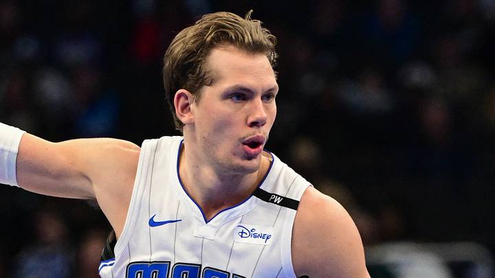 Dec 10, 2024; Milwaukee, Wisconsin, USA; Orlando Magic center Moe Wagner (21) reacts in the second quarter against the Milwaukee Bucks at Fiserv Forum. Mandatory Credit: Benny Sieu-Imagn Images Dec 10, 2024; Milwaukee, Wisconsin, USA; Orlando Magic center Moe Wagner (21) reacts in the second quarter against the Milwaukee Bucks at Fiserv Forum. Mandatory Credit: Benny Sieu-Imagn Images