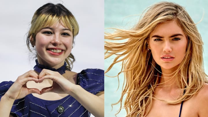 Alysa Liu and Kate Upton