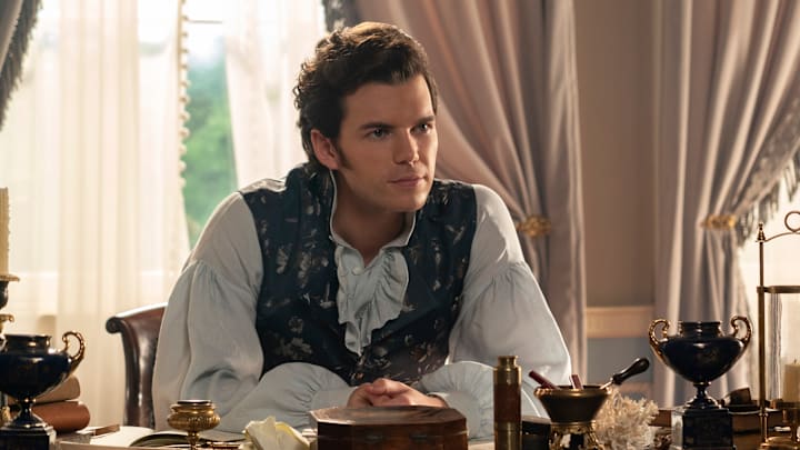 Bridgerton. Luke Newton as Colin Bridgerton in episode 306 of Bridgerton. Cr. Liam Daniel/Netflix © 2024