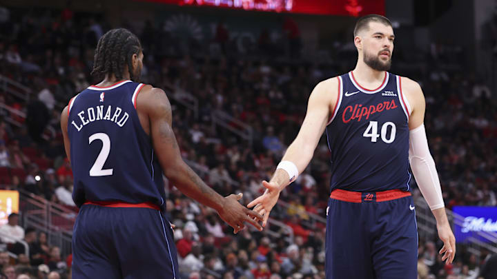 Kawhi Leonard, Ivica Zubac, LA Clippers Kawhi Leonard, Ivica Zubac, LA Clippers