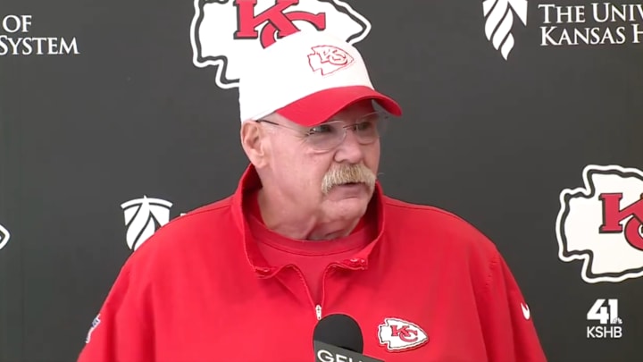 Kansas City Chiefs head coach Andy Reid.
