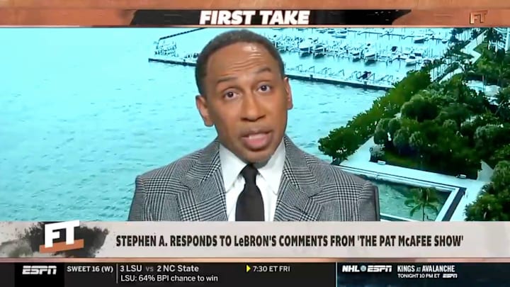 Stephen A. Smith on 'First Take' on March 27, 2025.