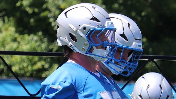 Detroit Lions rookie offensive tackle Blake Miller.