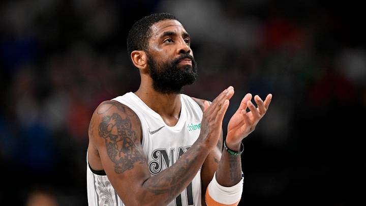 Feb 8, 2025; Dallas, Texas, USA; Dallas Mavericks guard Kyrie Irving (11) during the game between the Dallas Mavericks and the Houston Rockets at the American Airlines Center. Mandatory Credit: Jerome Miron-Imagn Images Feb 8, 2025; Dallas, Texas, USA; Dallas Mavericks guard Kyrie Irving (11) during the game between the Dallas Mavericks and the Houston Rockets at the American Airlines Center. Mandatory Credit: Jerome Miron-Imagn Images