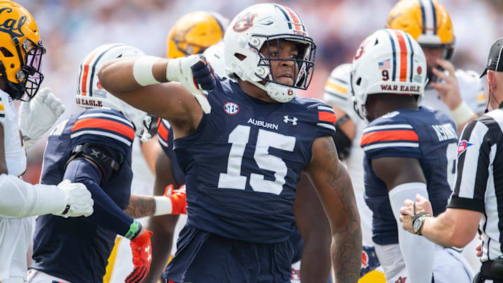Auburn Tigers defensive lineman Keldric Faulk is a force on defense, and he's embracing his role as a more vocal leader.