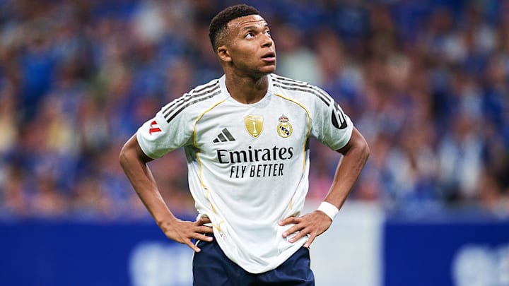 Mbappé é figura de destaque no ataque do Real Madrid Mbappé é figura de destaque no ataque do Real Madrid