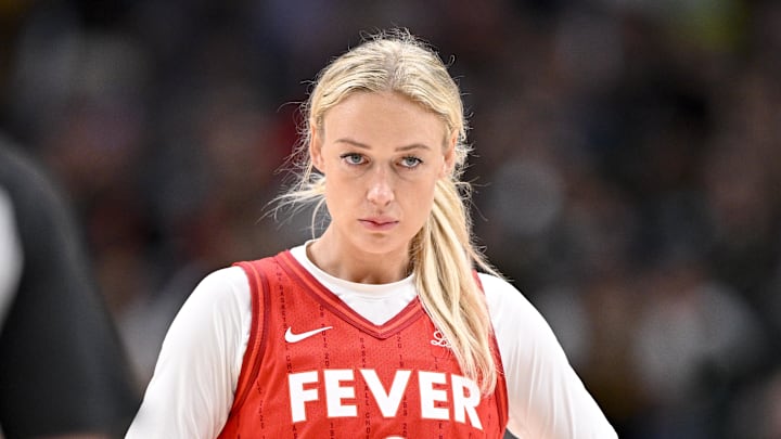 Indiana Fever guard Sophie Cunningham (8)