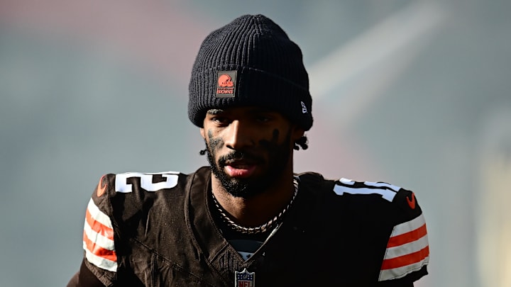 Cleveland Browns quarterback Shedeur Sanders