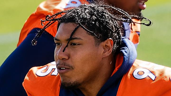 Denver Broncos defensive tackle Elijah Garcia