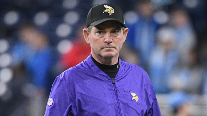 Minnesota Vikings head coach Mike Zimmer