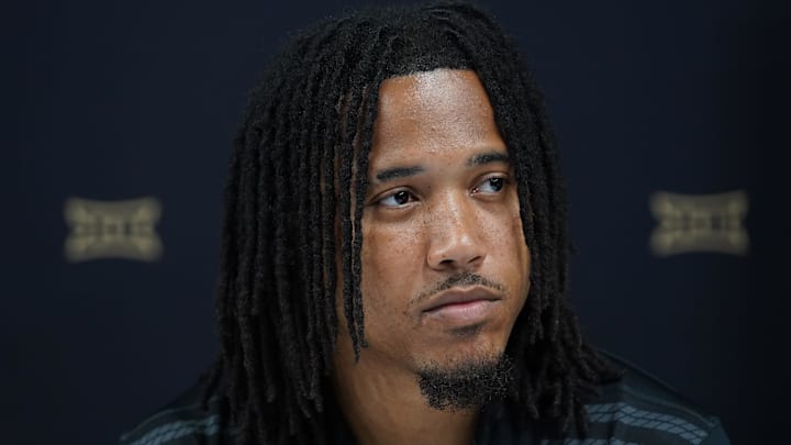 Jul 9, 2025; Frisco, TX, USA; Colorado quarterback Kaidon Salter speaks with the media during 2025 Big 12 Football Media Days at The Star. Mandatory Credit: Raymond Carlin III-Imagn Images Jul 9, 2025; Frisco, TX, USA; Colorado quarterback Kaidon Salter speaks with the media during 2025 Big 12 Football Media Days at The Star. Mandatory Credit: Raymond Carlin III-Imagn Images
