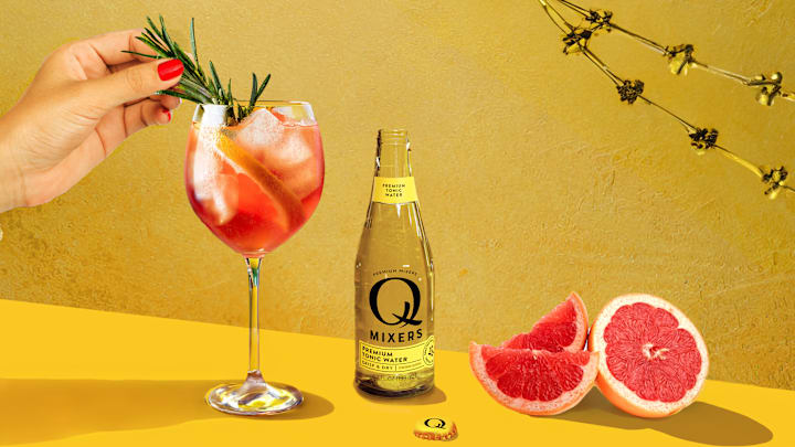 Q Mixers Bitter Cold Winter Holiday cocktail