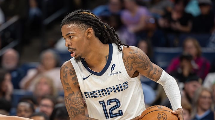 Memphis Grizzlies guard Ja Morant debuted the Nike Ja 3 'Christmas' colorway against the Indiana Pacers. Memphis Grizzlies guard Ja Morant debuted the Nike Ja 3 'Christmas' colorway against the Indiana Pacers.