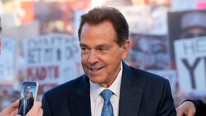 Former Alabama head coach Nick Saban
