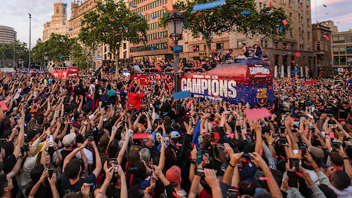 FC Barcelona Parade & Celebration
