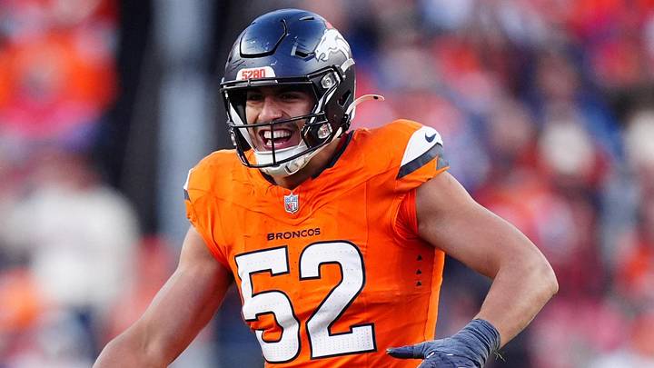 Denver Broncos outside linebacker Jonah Elliss