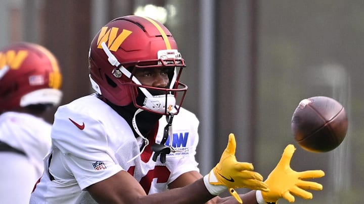 Washington Commanders wide receiver Ja'Corey Brooks Washington Commanders wide receiver Ja'Corey Brooks