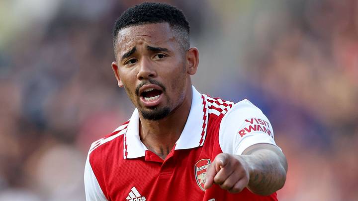 Gabriel Jesús ya luce la camiseta del Arsenal.