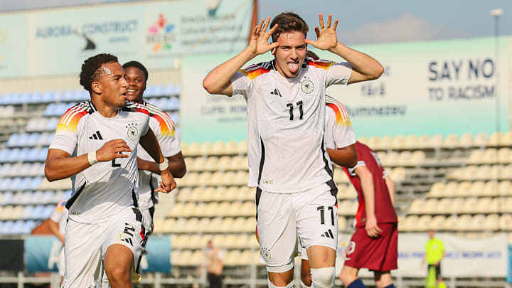 Said El Mala (rechts im Bild) überzeugt auch bei der U19-Nationalelf