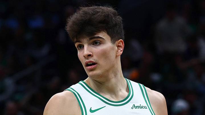 Boston Celtics wing Hugo Gonzalez (28).